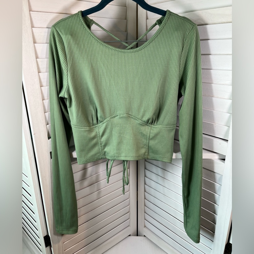 Just Polly NEW YORK CROP  TOP